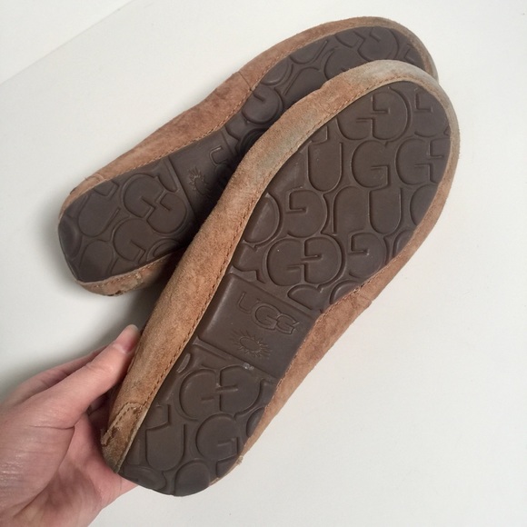 Ugg Dakota 5612 Women Chestnut Brown Suede Wool Lining Moccasin Slipper 5 - Picture 5 of 9